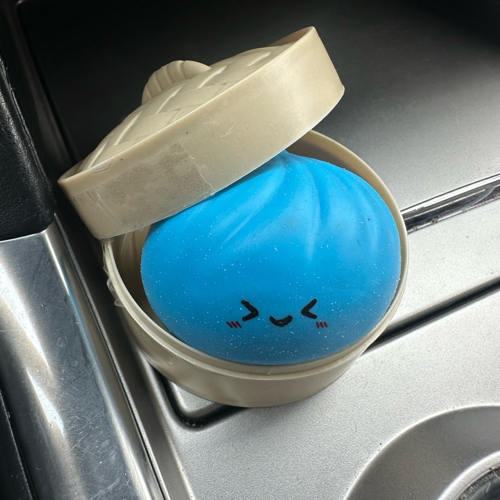 Kids mini Blue dumpling Squishy